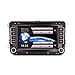 Produktbild Erisin 7 Zoll Autoradio für VW Golf 5/6 Touran Sharan Seat Jetta Caddy Multimedia Player mit Navi USB SD Unterstützt Bluetooth 3G DAB+ DVD DVR DTV Lenkradfernbedienung