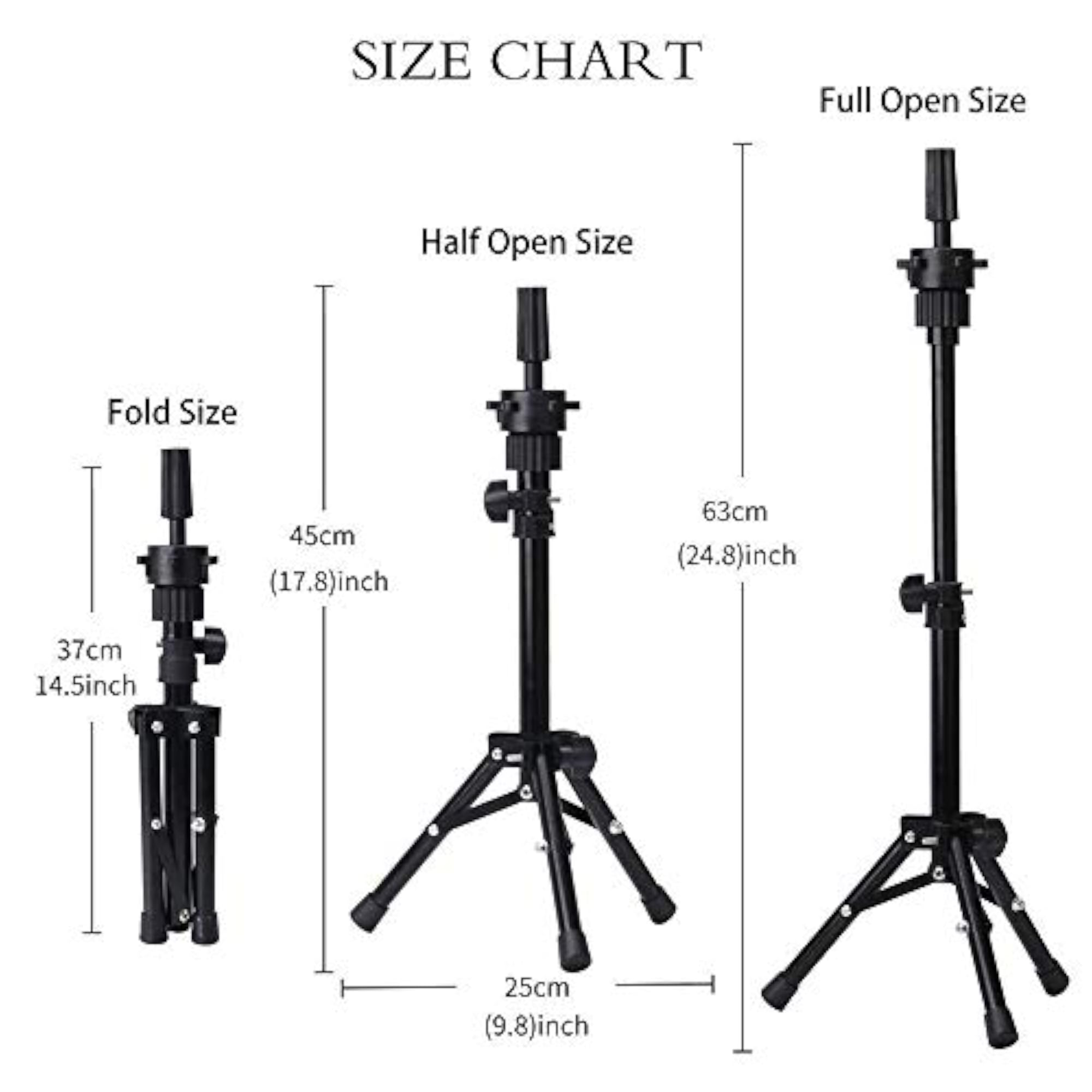 Professional Canvas Head with Adjustable Tripod Stand