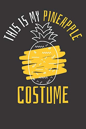 Preisvergleich Produktbild Notebook: Pineapple Costume Halloween Beach Vacation College Ruled 6x9 120 Pages