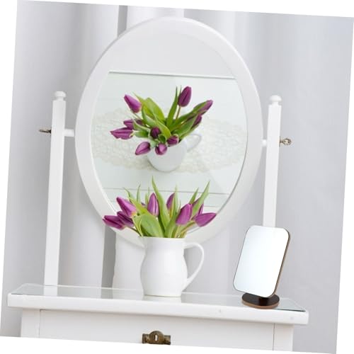 Miroir de Maquillage Pivotant Table Cosmétique Support Bureau Maison - 8