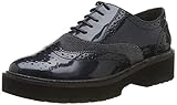 budapester damen leder Passform: normal Tamaris Damen 1-1-23706-23 Derbys, Blau (Navy Comb 890), 38 EU