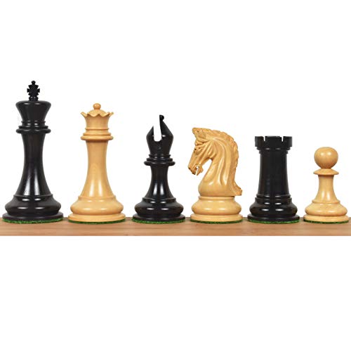 Sinquefield Cup 2016 Staunton chess pieces set ébène naturel