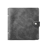 Rieibi FUJIFILM アルバム、チェキ アルバム 可愛いチェキ帳 instax mini12/mini11/mini40/EVO/mini9/mini8対応チェキアルバム 大容量 3寸写真 200枚収納 名刺・キャッシュカードも収納可能 PUレザー 多用途 スリム 多収納 おしゃれ 友人 恋人 誕生日 記念日 贈り(ブラック)