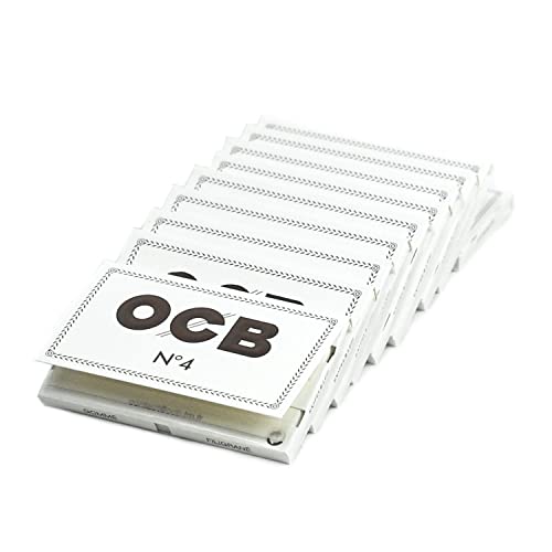 Tabac du Bassigny Lot 10 Carnets de Papier à Rouler OCB Blanc