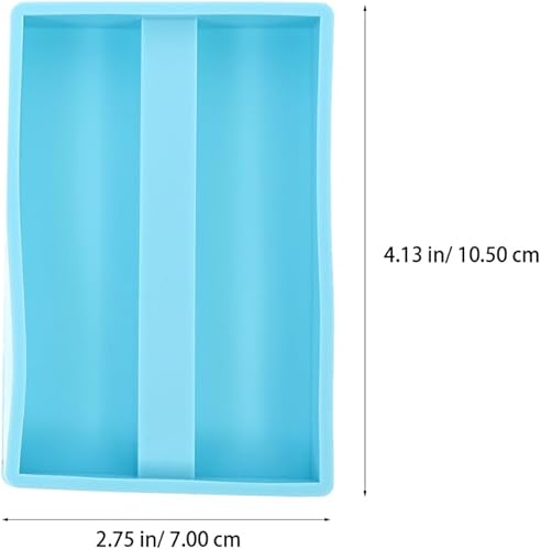 Miniatura 4 de Juego de 2 soportes para tarjetas de visita, molde de resina epoxi de silicona para manualidades, manualidades, jabón, velas, oficina, estudio,