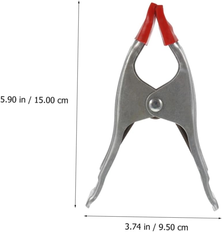 10pcs Heavy-duty A-shaped Carpentry Clamp Iron Spring Clips Thickened Woodworking Clamps for Woodwork Bench Projects and DIY Carpentry Tools