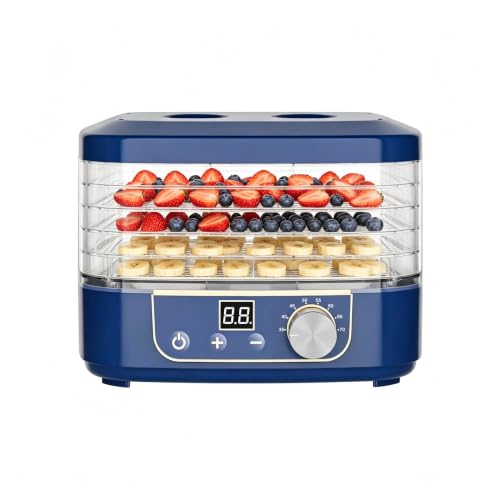 2026 NEW Freeze Dryer Machine for Home for Candy&Snacks,Freeze Dried Machine for Candy,with Adjustable Temperature&24H Timer,Food Dehydrator Machine for Candy,Mini Food Dryer (Blue,220V)