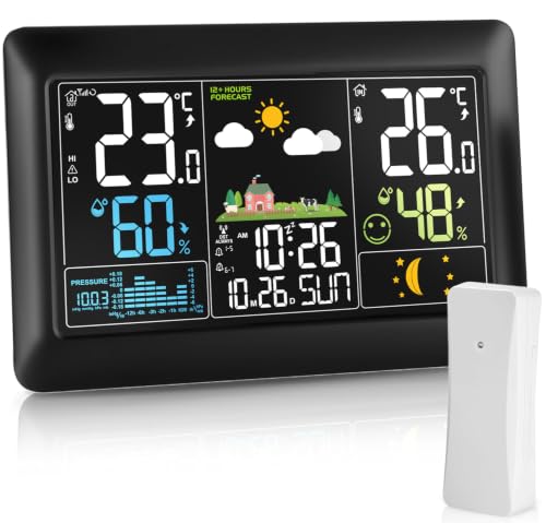 Station météo radio 2026 7,5' avec...
