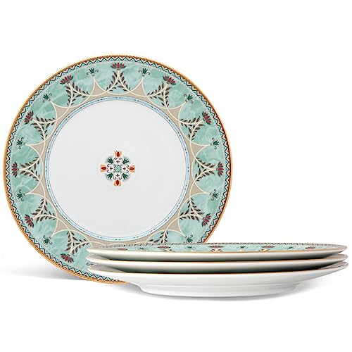 Noritake Serene Garden Set of 4 Dinner Plates, 10 1/2"