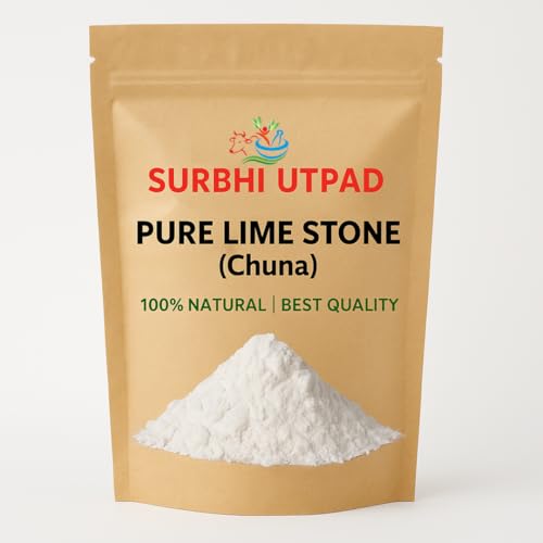 SURBHI UTPAD Edible Limestone Chuna Powder 200G (Calcium Carbonate) – Food‑Grade Purified Powder