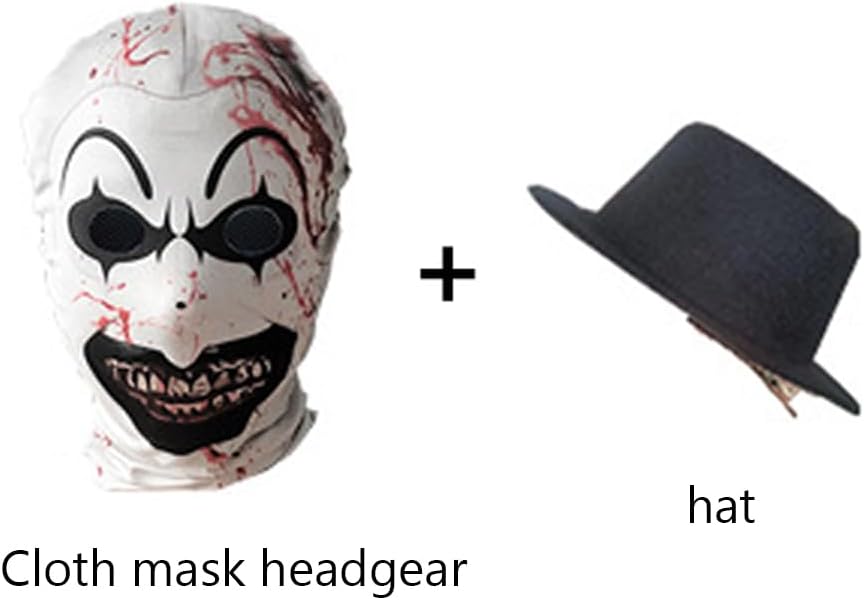 Movie Costume Jumpsuit Movie Outfit Black White Bodysuit Full Set Halloween With Mask - Image 6