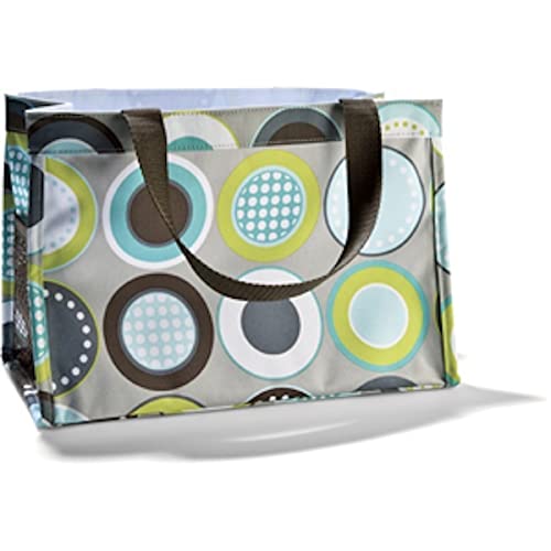 Goubuting Mini Tote Bag Thirty One All in One Organizer beach lunch Cosmetic Shopping 31 Gift Traveler (Minty Chip)