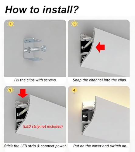 Accesorio de iluminación impermeable para evitar sombras duras en techos 4