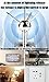 DSLED Lightning Rods for Home, House Roof Kit, Detachable Protection Equipment System Roofs Schools Villas Factories Hospitals Towers Farms (Size : Height 60cm), OneColor