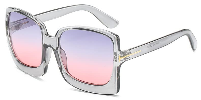 Lunette de soleil Femme contre l'éblouissement : le style surdimensionné gris New Look