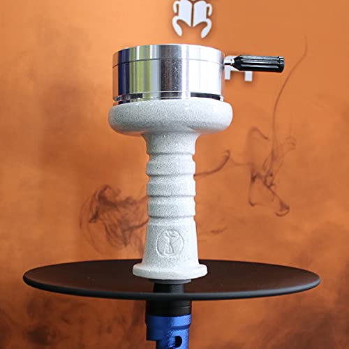 BigStar Set mit Cascade Phunnel und Smokebox, Heat Management Zubehör für Wasserpfeifen (Weiß) – Bild 7