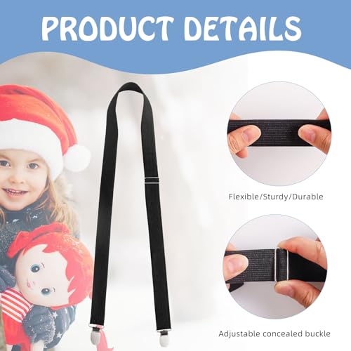 Moujkmer Elastic Mitten Clips Stainless Steel Glove Clips For Kids Babys Adults Dress Clips Back Cinch Sweater Cardigan Shawl Clip thumb #2