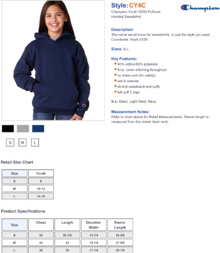 Champion boys Hoodie Product Details