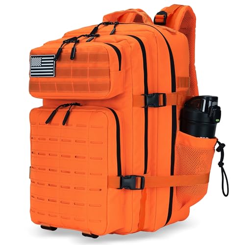 Image of Military Tactical Backpack 45L /25L 3 Day Assault Pack Molle Daypack Hiking Backpack for Men and Women