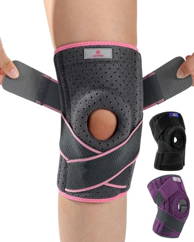 ABYON Rodilleras Menisco y Ligamento Ajustable para Mujeres y Hom...