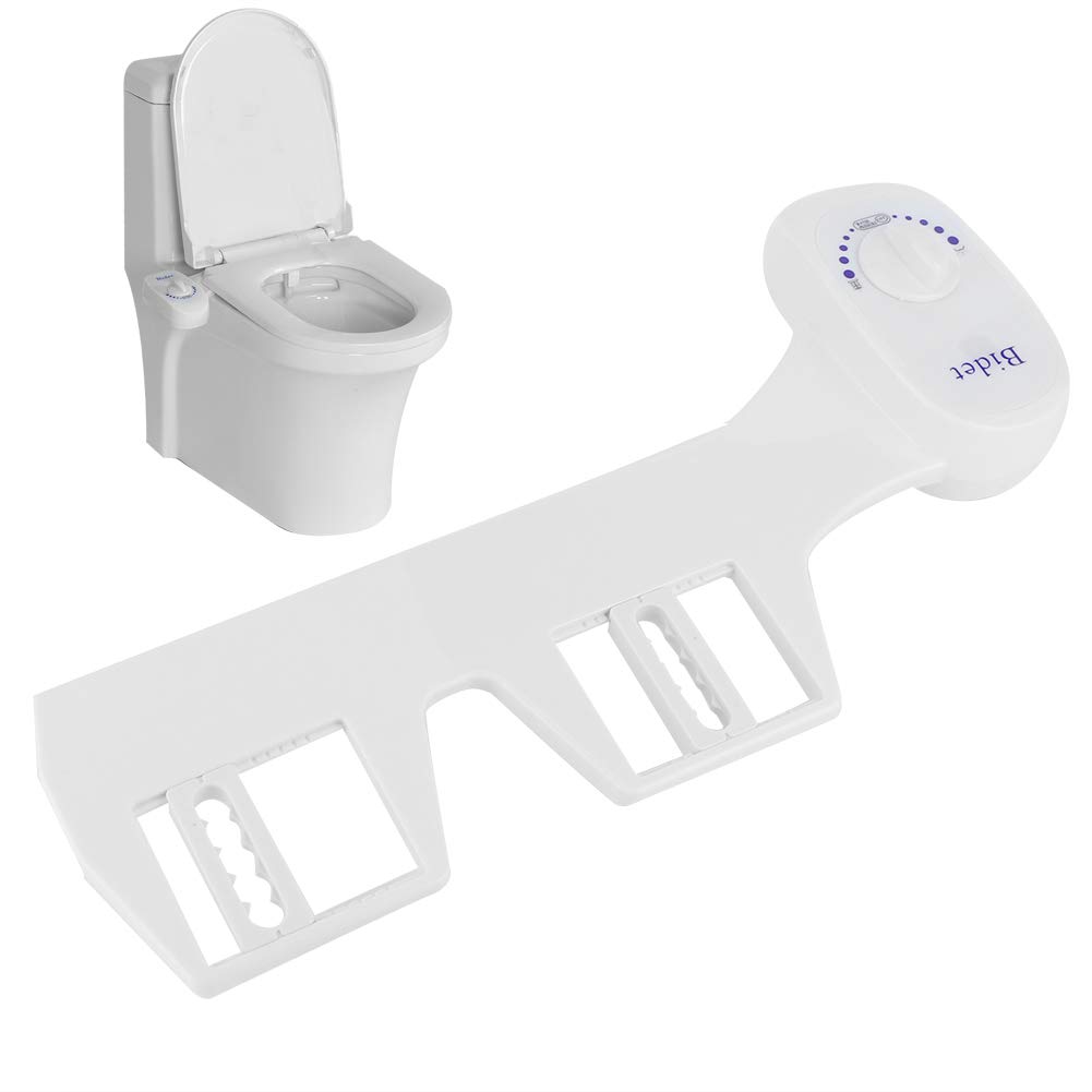 Niezbędny Mechaniczny Mechaniczny Opryskiwacz Bidet Samookrywanie z pojedynczą dyszą White Pojedyncza Mechanika Zimna Bidettoillet Siedzenia Bidetoillet Bidetself Cleaning