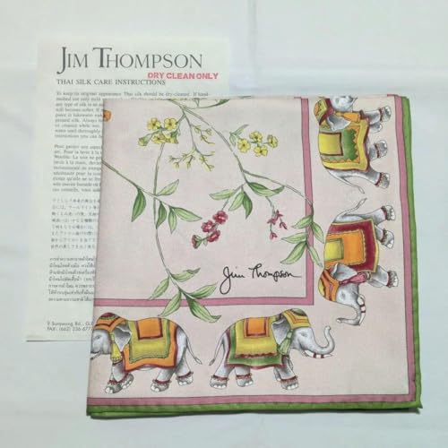 Jim Thompson ジム・トンプソン シルクスカーフ 大判 タイシルクのサムネイル