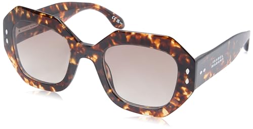 Lunettes de soleil ISABEL MARANT IM 0173/S verres anti-éblouissement Havana 52 femme