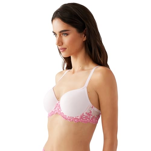 Wacoal Women's Embrace Lace Lightly Padded Underwire Mid Coverage T-Shirt Bra, 8531912