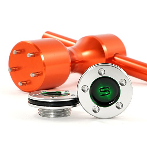 19th Hole Custom Shop 2 of 5g Green Weights with Wrench Tool for Scotty Cameron Fastback, Squareback and Roundback Putters (Red)