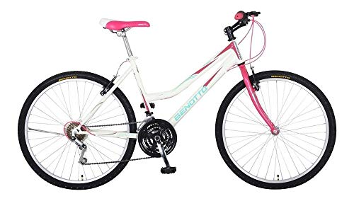Deportes y Fitness, Sports Benotto MRDALP2621UNBL Bicicleta de Acero Rodada R26, Dama, Frenos V, 21 Velocidades