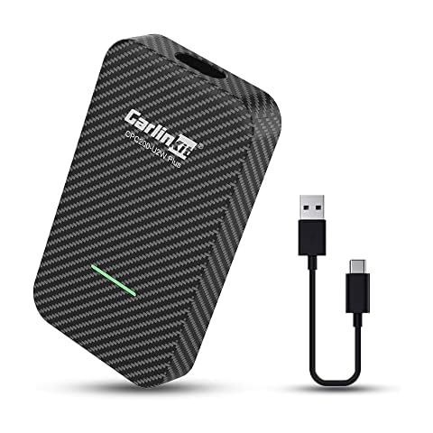 CarlinKit 2023 Carplay Wireless Adapter, Support OTA Upgrade, 5GHz Data Transmission, Suitable for Opel/Audi/Porsche/Volvo/Volkswagen/Ford/Peugeot/Citroen/Nissan/Honda etc Cover