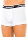 Emporio Armani Underwear 3-Pack Trunk Essential Core Logoband, Boxer Uomo, Bianco/Nero/Grigio, M