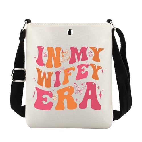 Lywjyb Birdgot In My Wifey Era CrossBody Bag Wife Gift Bride Gift Engagement Gift