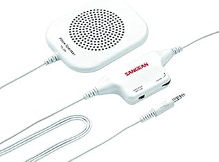 Sangean PS300  Pillow Speaker for Private Listening, White