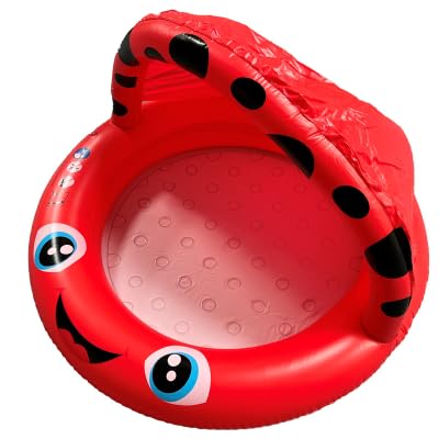 A2Z 4 Kids Inflatable Baby Play Pool with Shade Canopy Paddling Garden