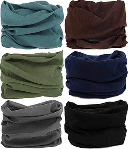 Image of VANCROWN Headband Neck Gaiter Head Wrap Headwear Face Mask Magic Scarf Bandana for Men and Women