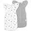 2 Pack Gray & Stars