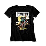 Camiseta Geek Feminina The Catalorian Mandalorian Cat 7 Cores (M, Preto)