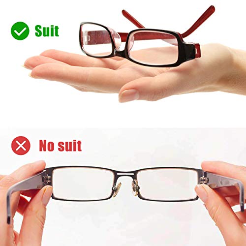 20 Paires Plaquettes de Nez en Silicone, Adhésif Plaquett Lunette, Protection Nez Antidérapant pour Lunettes et Lunettes de Soleil, Transparent - Image 5