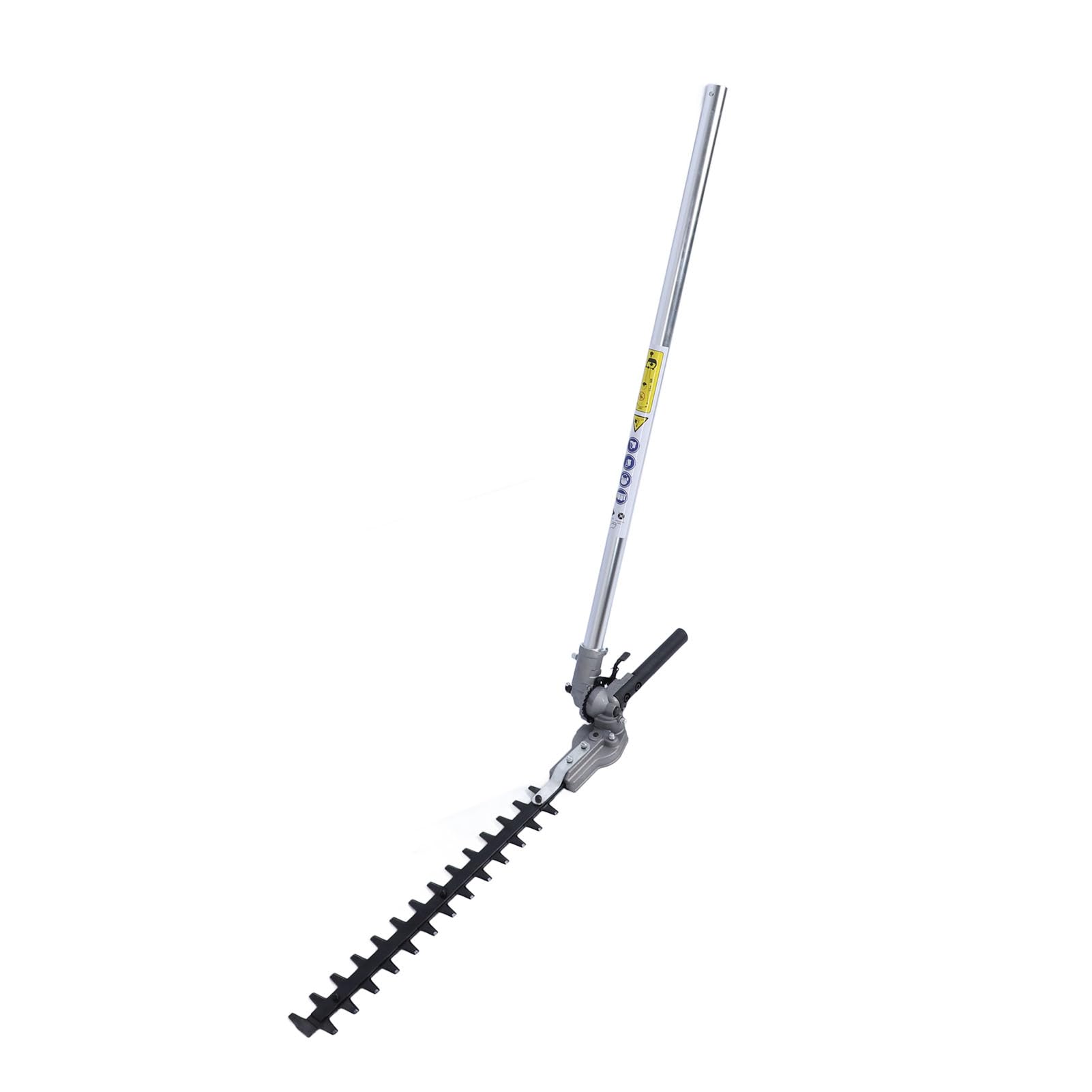 Cabezal de Cortasetos de Poste Ajustable Accesorio para Cortasetos de Acero Al Manganeso y Aluminio Cortador de Poste de Extensión de 2550 G para Cortar Setos Cortar Césped Recoger Frutas