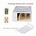 Topvico Water Leak Sensor Detector Flood Alarm for Basement RV Moisture 120dB Work Alone Battery Operated 3 Packs