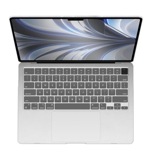 Funda MacBook Air 13 M2 carcasa rigida A3113 pelicula pantalla tipo C bow 6