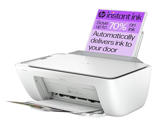 HP DeskJet 2810e All in One Printer | Perfect for Home | Colour | Wireless | Print, Scan & Copy | 5 Months of Instant Ink limited time only | Easy Setup & Reliable Wi-Fi | White - Image 3