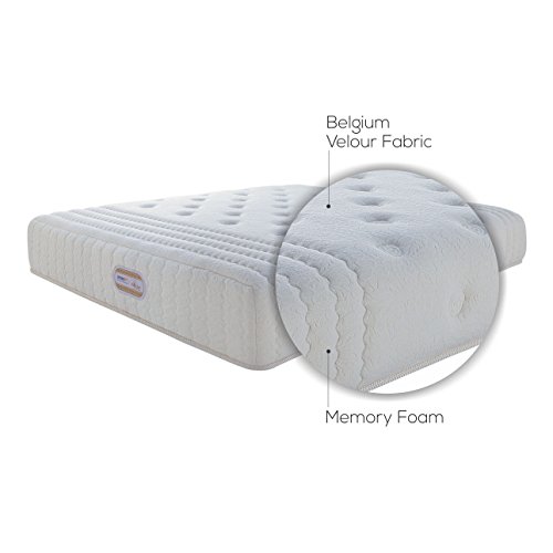 Image of Springfit Club Class Grande Mattress with Pocket Spring & Aerosleep Memory and Max Latex Foam | 8 Inches Queen Size (75x60x8) | Soft | CertiPUR-US & Certiguard Technology | GOLS Certified
