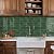 DEWOO Green Peel and Stick Backsplash Tiles for Kitchen Wall 10-Sheet