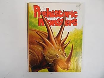 Hardcover Prehistoric Monsters Book