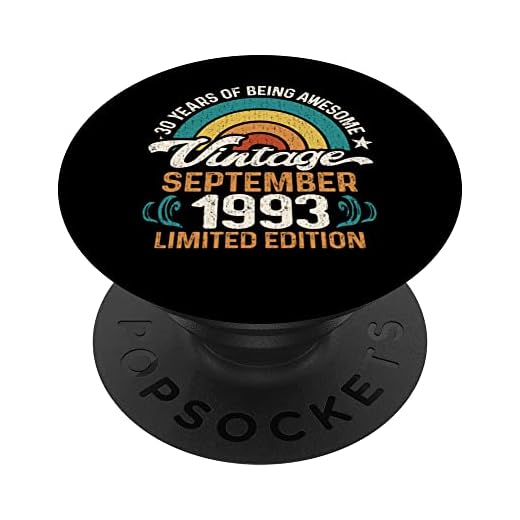 30 años de ser impresionante 30 cumpleaños nacido en septiembre de 1993 PopSockets PopGrip Intercambiable