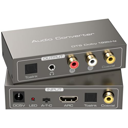 XPTSFDU HDMI ARC to RCA Audio Converter