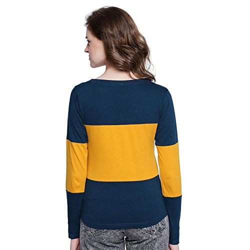 Image of The Dry State Women's Slim Fit T-Shirt (G1633 Multicolor Large)