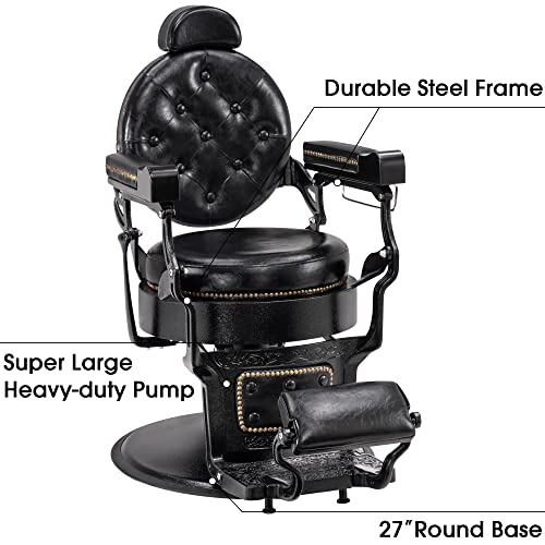 BarberPub-Vintage-Barber-Chair-Heavy-Duty-Metal-Frame-All-Purpose-Hydraulic-Recline-Salon-Beauty-Spa-Chair-Styling-Equipment-9207-All-Black